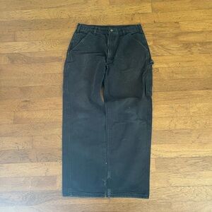 Vintage Carhartt black carpenter pants